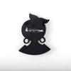 New Cute Colorful Bowknot Girls Acrylic Brooches for Women Cartoon Glasses Lady Brooch Badges Pins Casual Jewelry Accessories