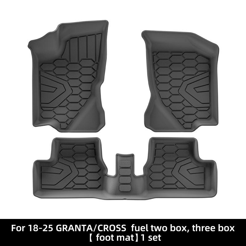 LADA GRANTA/CROSS 18-25 Car Floor & Trunk Mats - All TPE Material