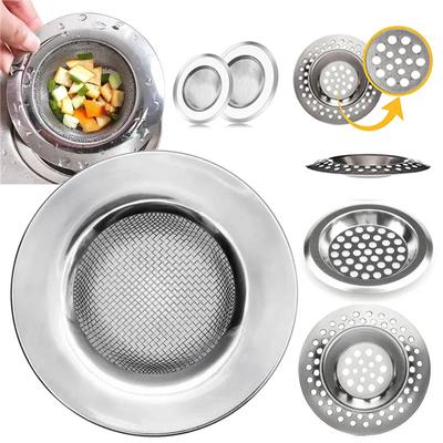 Küchenspüle Filter Edelstahl Mesh Spüle Sieb Filter Kanalisation Mesh Siebe Badezimmer Spüle Sieb Abflussloch Filter Falle