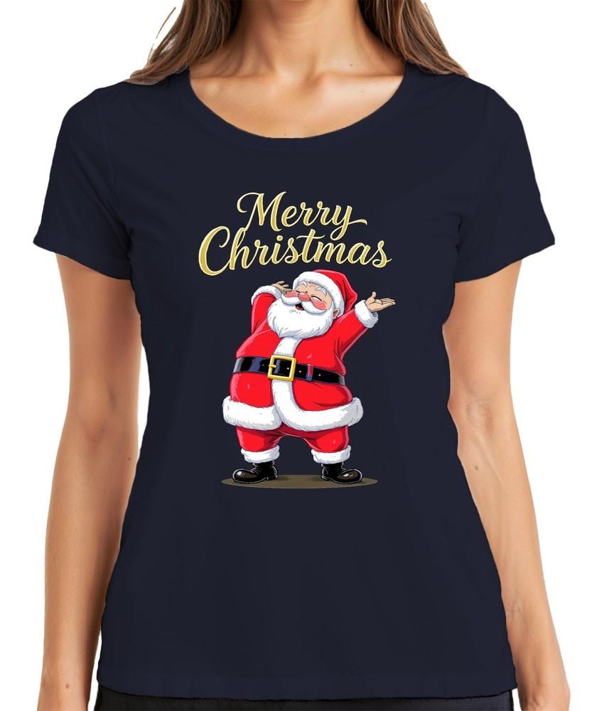 Merry Christmas Santa Claus Santa Claus Funny Gift Kids Ladies TShirt S