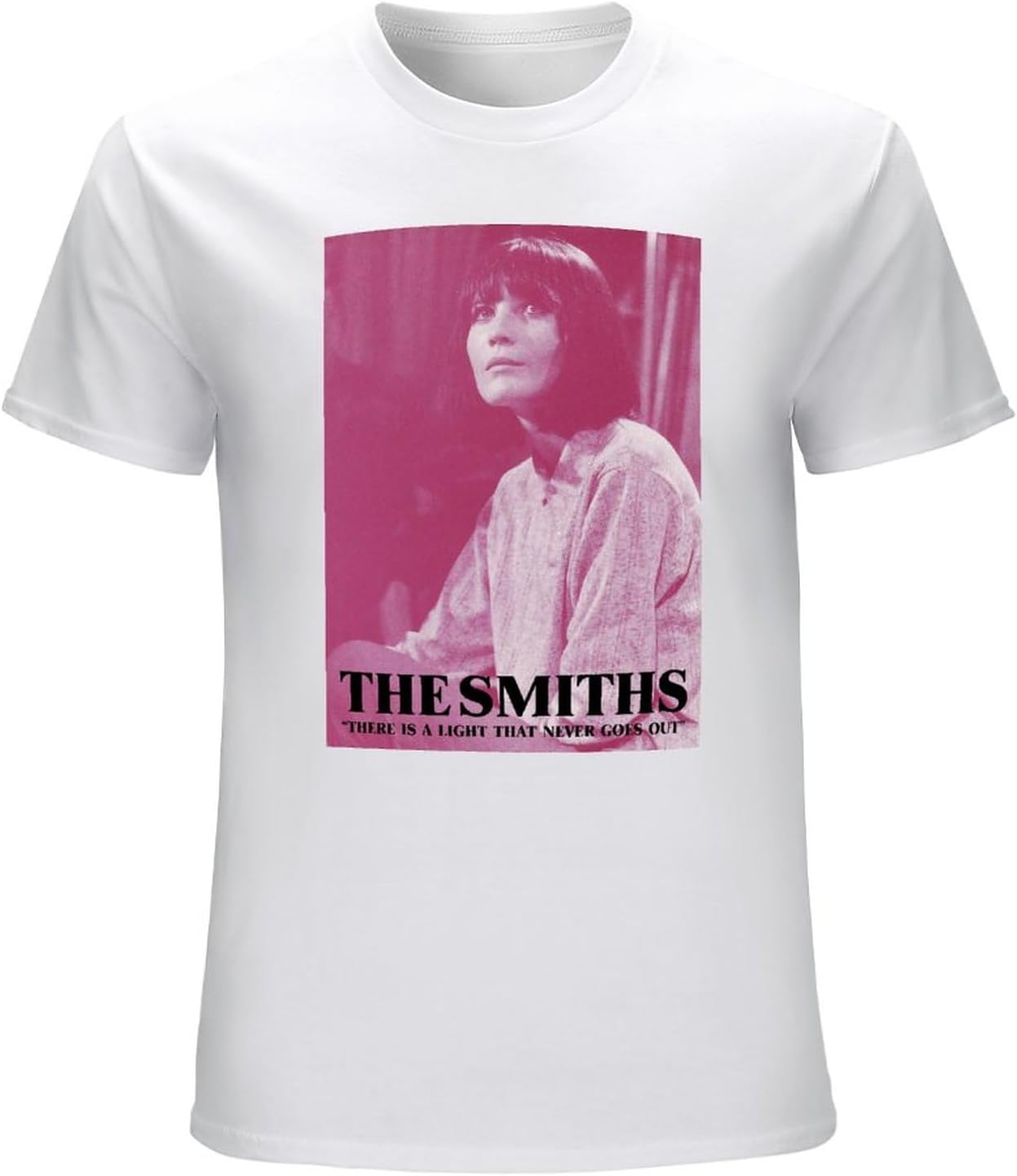 The Smiths -There is A Light That Never Goes Out-Sandie Shaw -Organic T-Shirt L белый