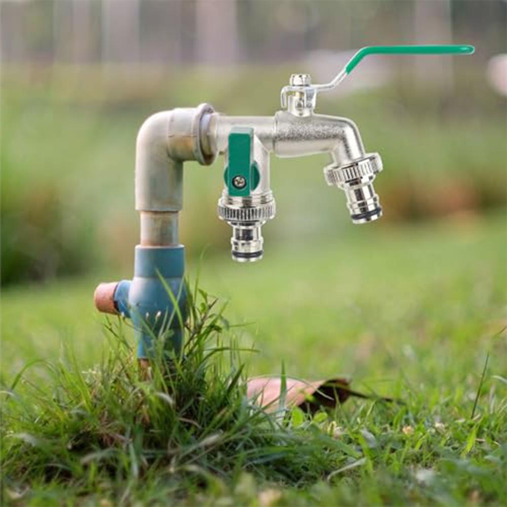 Frost-Resistant Double Outlet Faucet Zinc Alloy Faucet