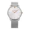 Coach Ladies Quartz Wristwatch White Dial Water Resistant 14504207 Silver