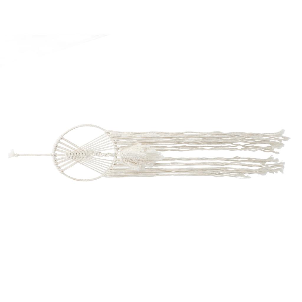 Dream Catcher Bohemian Hand Woven Cotton Rope Dream Catcher Tapestry Home Decor Pendant 20x95cm