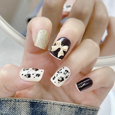 Fashion Heart-shaped Pattern, Wearable Nail Art Product