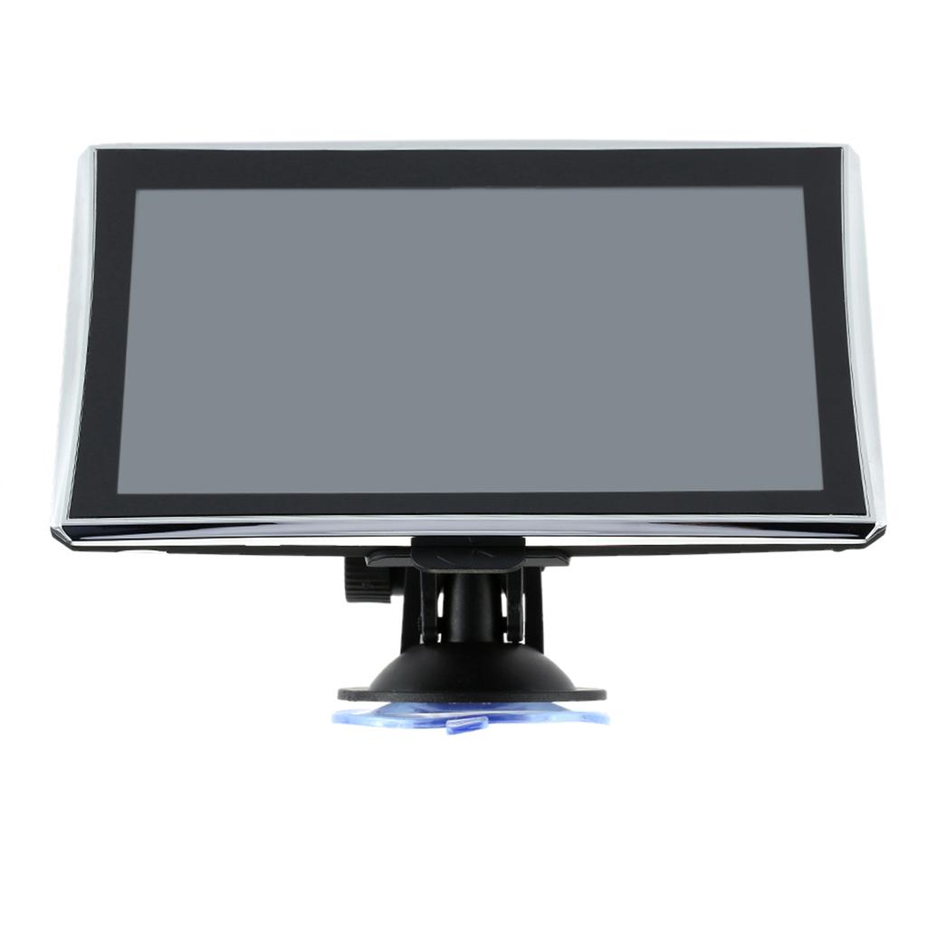 7" HD dotykový prenosný GPS navigátor 128 MB RAM 4 GB ROM FM MP3 Video Prehrávanie automobilovej zábavy