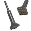 16-Tooth Rotary Hammer Chisel Bit Tile Removal Demolition Breaker Head Roughening Percussion Hammer Flower Head Postl