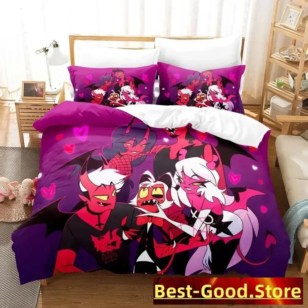 

Anime Fizzarolli Boss Printed Bed Set Duvet Cover Pillowcase Bedding Set Bed Linen Sheet Quilt Cover Full Queen King Size 70x133cm 2pcs