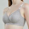 Women's Sexy Push Up Bralette Seamless Wireless Sleep Bras Soft Padded Letter Print Bra Underwear Comfortable Lingerie