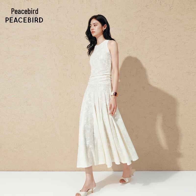 PEACEBIRD Eenvoudige Werkjurk AAFAG2394