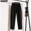 Dimanaf 2023 New Autumn Winter Plus Size Women Pants Trousers Loose Casual Thick Cotton Wool Long Pants Solid