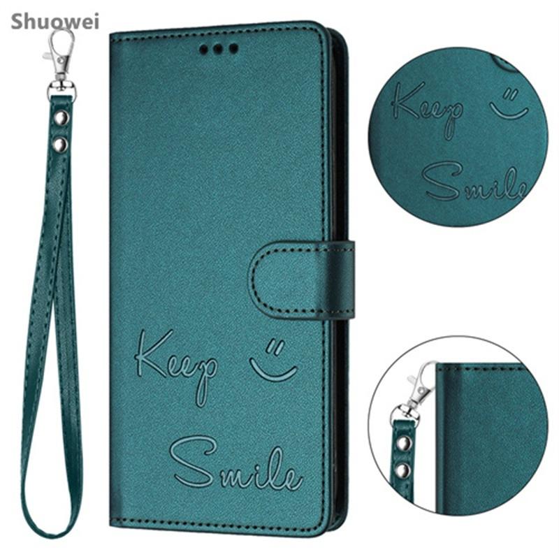 For OPPO Reno 4F 5F 5Z 7Z 8Z 8T 4 5 6 7 8 Lite Pro 4G 5G Case Flip Leather Wallet Cover Card Slot Stand Wrist Strap