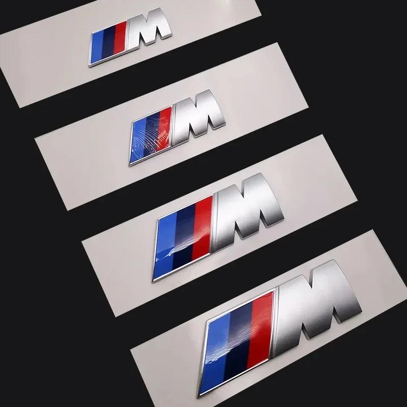 BMW M LOGO Sparno Emblema Ženklelis Galinės Bagažinės Ženklelis 1 3 5 7 Serijoms X1 X3 X5 X6 M Sportas Lipdukas Automobilio Aksesuarai Stilius