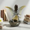 Angel Figurines Resin Faery Statue for Home Decors Faery Sculptures Decorative Ornament Housewarmings Gift for Women Girls