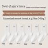 Breathable Cotton Mid-Calf Sports Socks: Spring-Summer Thin, Autumn-Winter Odor-Absorbing, Sweat-Wicking, Embroidered Long White Socks