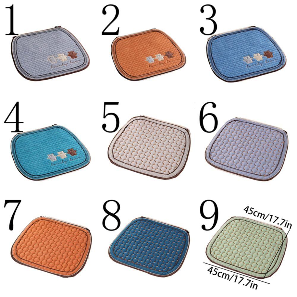 Soft Little Bear Dining Chair Cushion Non-Slip Winter Student Cushion  Living Room