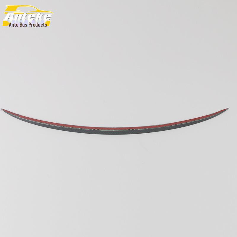Tesla Model 3 Rear Trunk Trim: Anti-Scratch Tailgate Wing Bright Strip