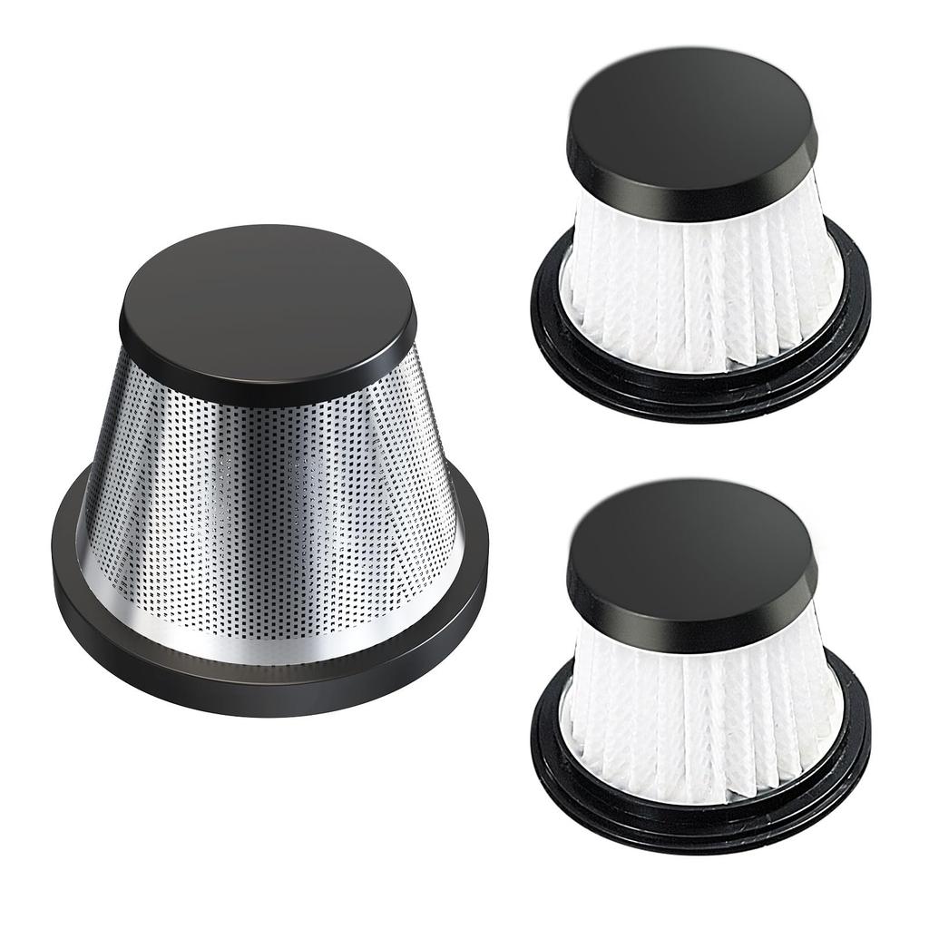 Set of 3 Compatible with ZX-107 / ZX-109 Car Vacuum