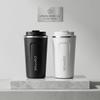 Premium 510ml Stainless Steel Thermos Coffee Cup with Digital Temperature Display High Quality Durable Black White Professional