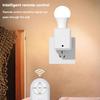 1pc E27 Remote Control Lamp Head Socket Lamp Base Wireless Switch Cap Smart Intelligent Lamp Holder Accessories Remote Cont U5B1
