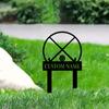Custom Metal Sign Garden Decor Personalized Lawn Marker Outdoor Art Gift