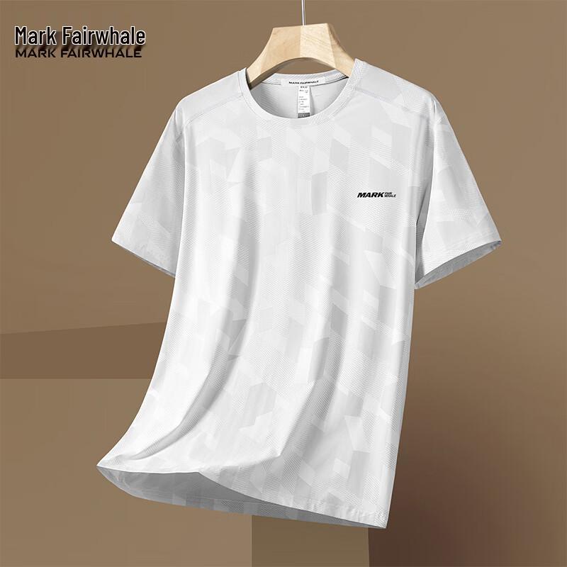 Mark Hua Fei Men s Ice Silk Short Sleeve T-Shirt 3XL