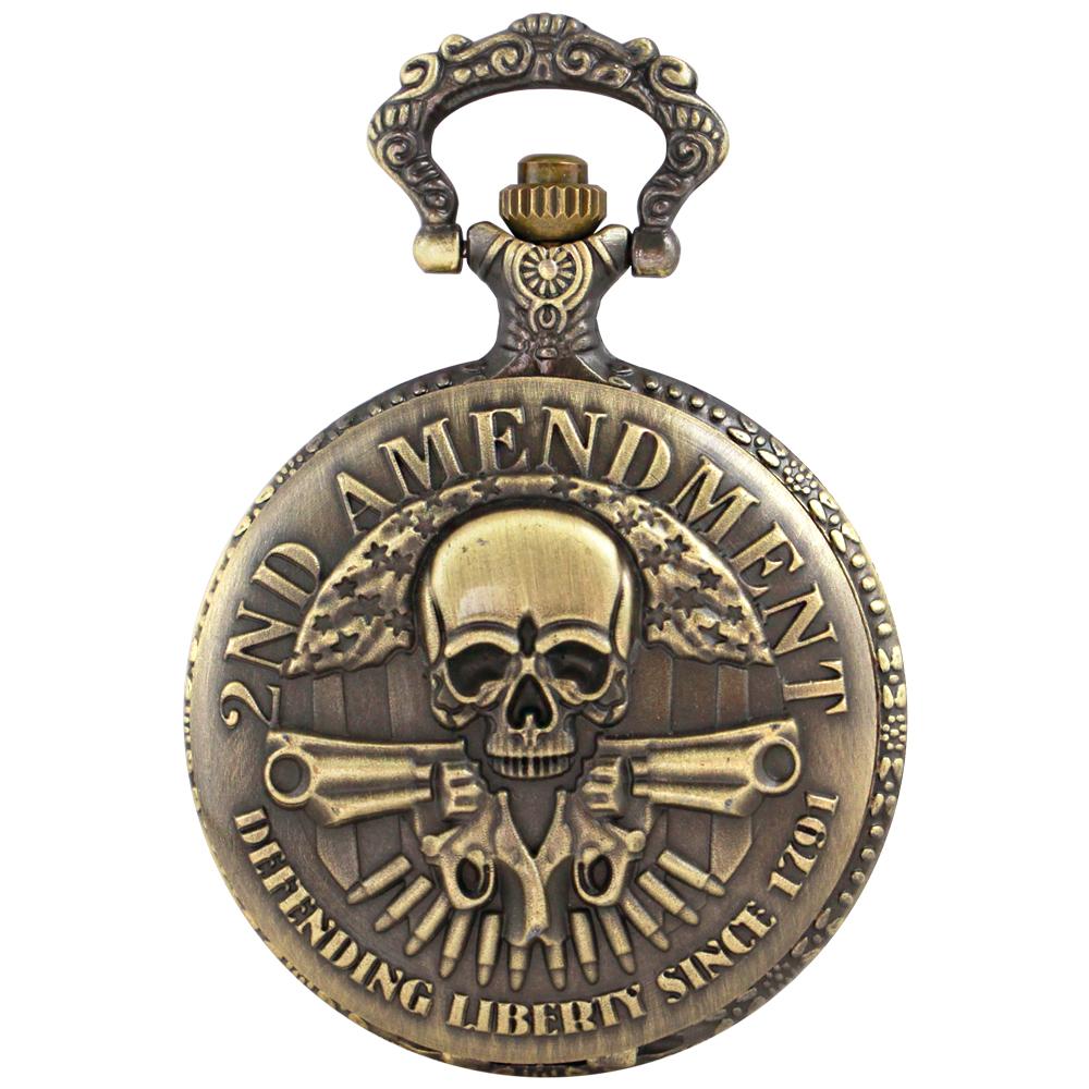 10pcs/lot Wholesale Quartz Pocket Watch Steampunk Necklace Clock Stainless Steel Watch Pendant with Chain Gift Reloj Hombre