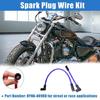 2pcs Motorbike Modified Accessory Spark Wire Replacement Spark Wire Waterproof Ignition Wire Easy Installation