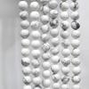 White Howlite Turquoise Stone Loose Beads Loose Beads for Jewelry Making Braclets DIY 4-12mm