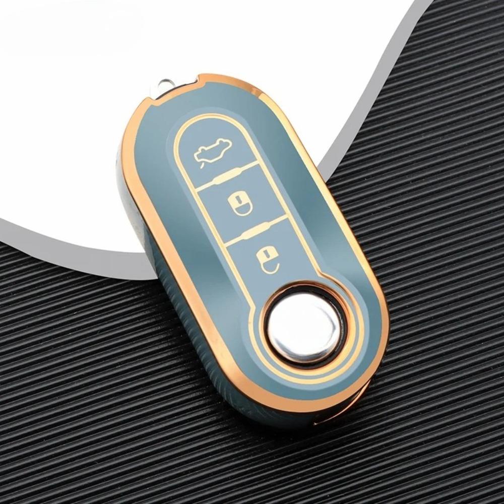 TPU Auto Klappschlüssel Hülle Abdeckung Schale Fob für FIAT 500 Ducato Panda Punto 500L Lancia Musa für Citroen Jumper für Peugeot Boxer
