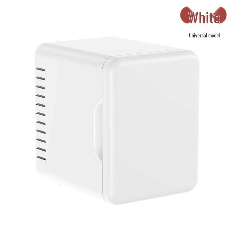 4L Dual-Use Mini Fridge for Car and Home - Ideal for Makeup, Masks, and Cosmetics