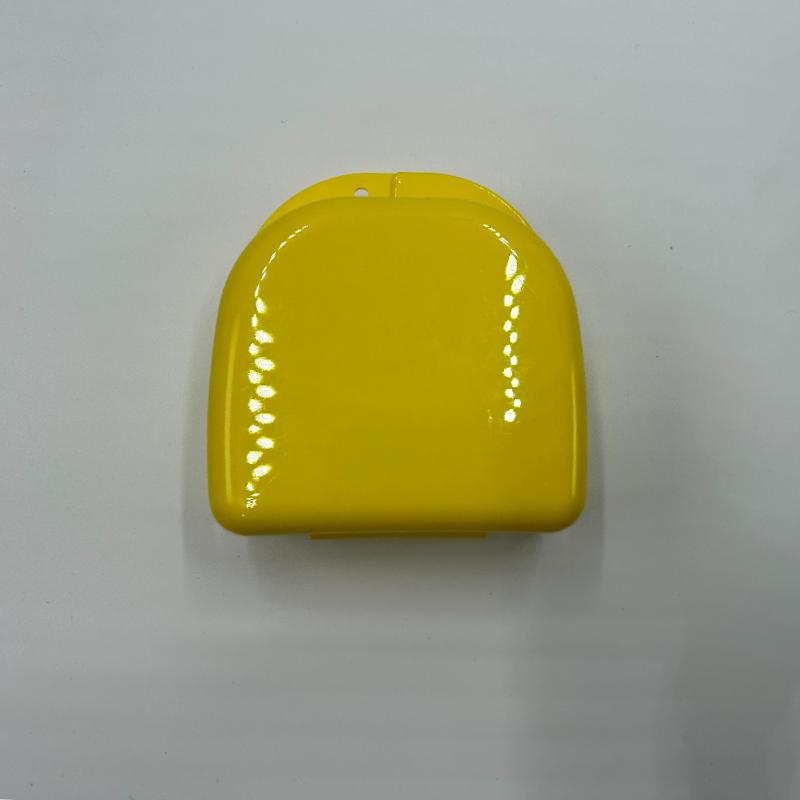 50Pcs New Plastic Tray Box Dental Orthodontic Retainer Box Case Plastic Teeth Container Denture Box False Teeth Protective Case