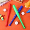 1pc 17.7inch Plastic Baseball Bat Red/Blue/Green Portable Durable Indoor & Outdoor Sports Training Goods YMY