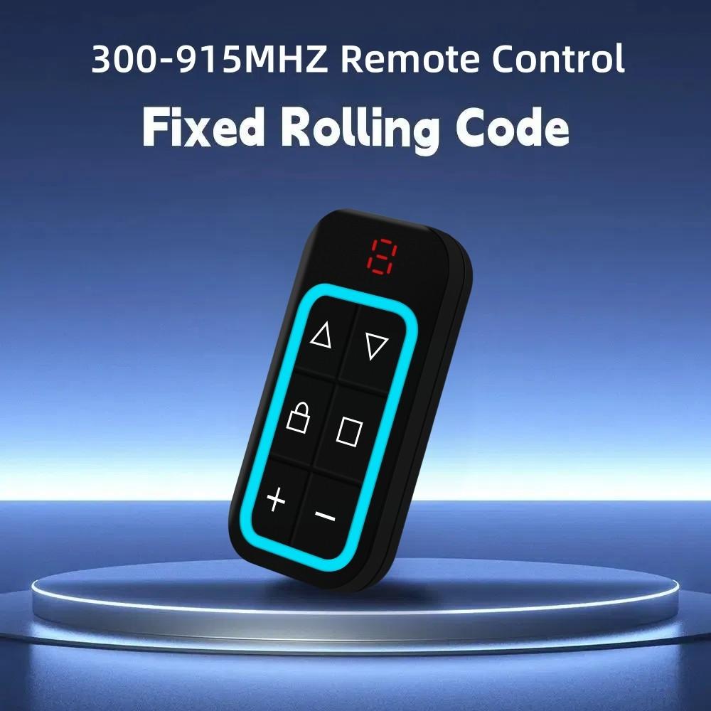 8-Ch Rechargeable Gate Remote Cloner Multi-Frequency 310-915MHz Type-C Universal Duplicator