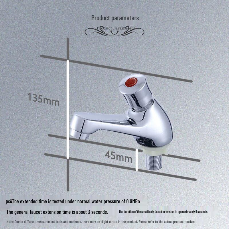 Deer Public Washroom Single Cold Press Faucet
