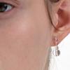 MONDAY EDITION Clear Droplet Earrings