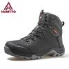 HUMTTO Hiking Shoes Men's Waterproof Hunting Boots Tactical Desert Combat Ankle Trekking Boots Male Women Warm Leather Sneakers