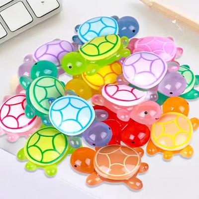 Boîte de rangement Tortue avec couvercle Statue avec tortue lumineuse Compartiment secret caché Contenant en forme de tortue