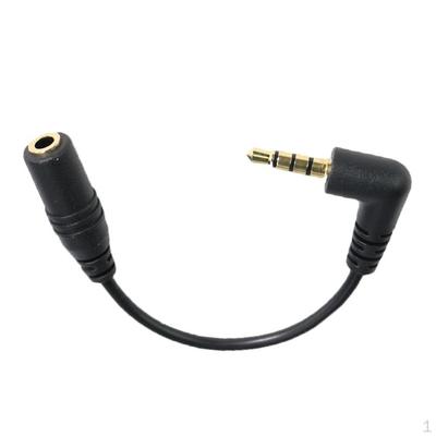 Audiokabel TRS 3,5 mm Buchse auf Stecker Anschlusskabel 10 cm