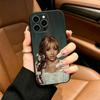 Street Mix PinkPantheress Phone Case For iPhone 12 13 14 15 16 17 Pro Max, Lightweight and practical Soft Black Cover