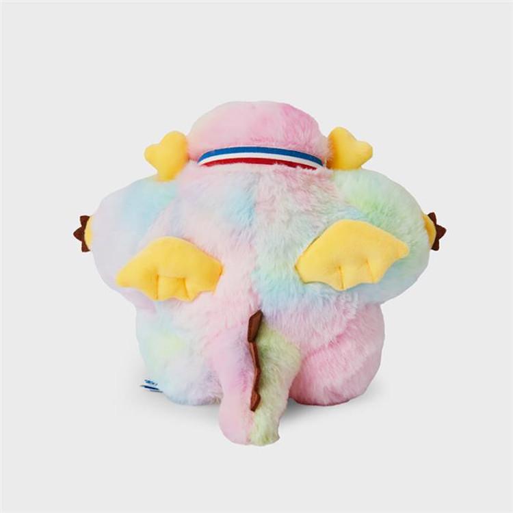 LINE FRIENDS ROMY Новогодний дракон среднего размера сидячая кукла — фото 3