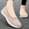 Women's Shoes New Summer Casual Shoes Soft Sole Comfortable Mother Shoes Light Breathable Shoes Women's Simple Single Shoes