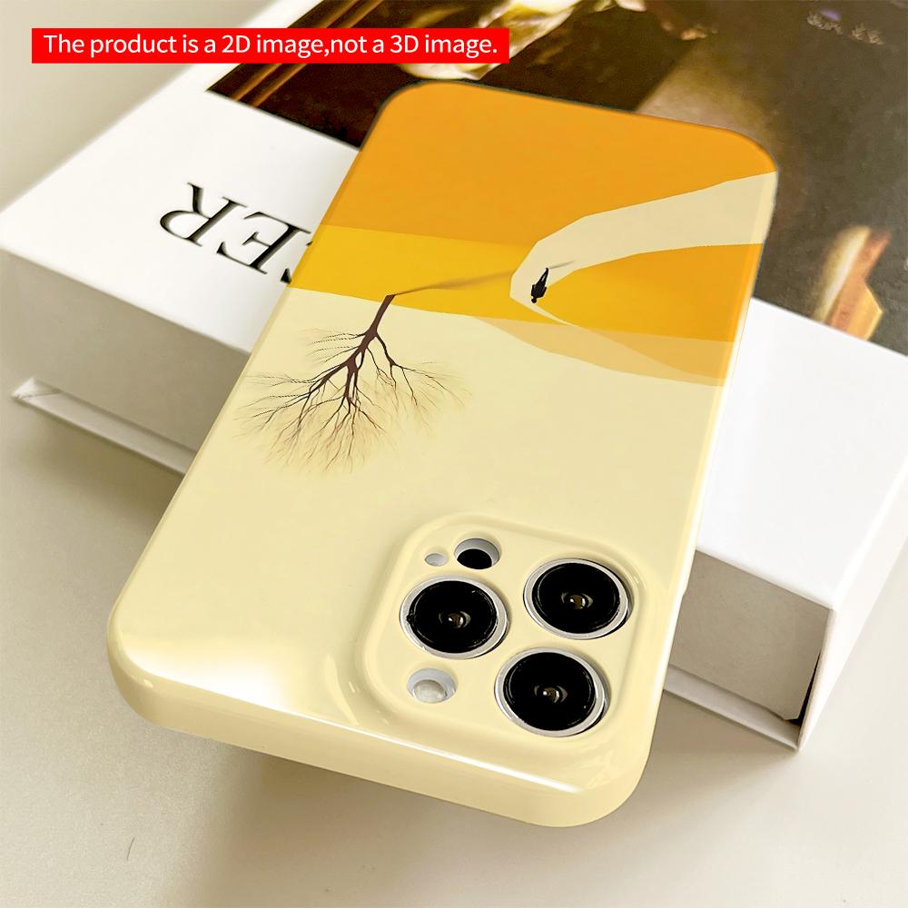 Solitary Path To the Bare Tree All Inclusive Film Hard Phone Case, Compatible with iPhone 18 Pro Max 17 16 15 14 13 12 11