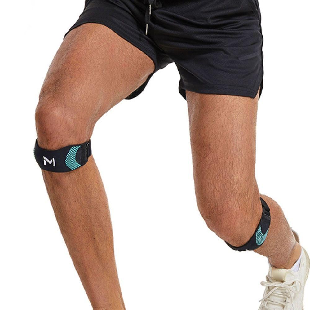 Fixed Protection Patella Knee Strap Silicone Knee Pain Relief Support Brace  Gym