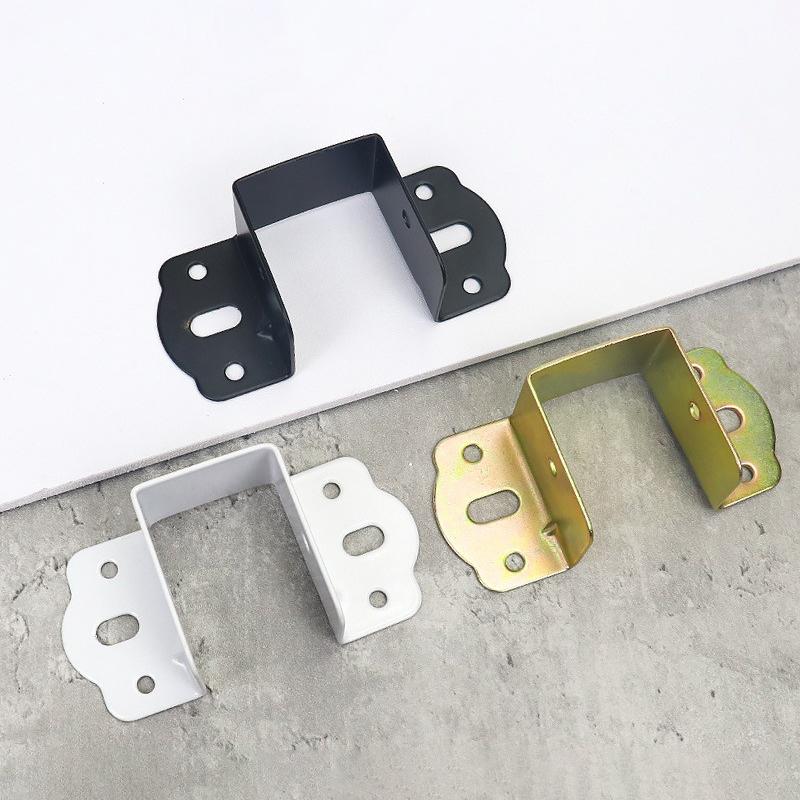 Thicken Bed Hinges Hook Corner Code Bed Beam Support Metal Stand Fixed Connector Hardware Accessories
