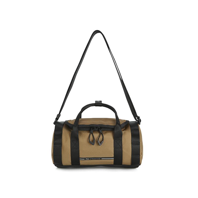 FILA Explorer Minimalist Casual Sports Fitness Commuter Versatile Fabric Tote Bag Men bags Khaki A13M537102FDK Khaki