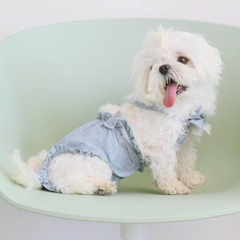 Thin Breathable Dog Sanitary Pants Adjustable Pet Dog Diapers  Female Dog Period