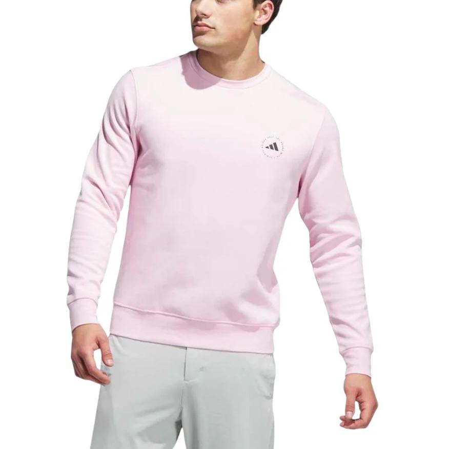 Adidas Crew Neck Pullover Solid Color Sports Casual Sweatshirt Unisex sweatshirt JX7234