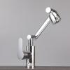 1080 Degree Swivel Faucet Rotating Faucet 2 Modes Mechanical Arm Kitchen Faucet Multifunctional Universal for Washing Hair/Face