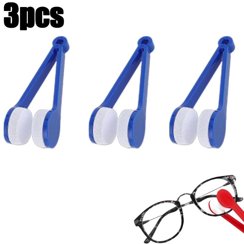 10pcs Fun Creative Multifunctional Glasses Cleaning Rub Eyeglass Sunglasses Spectacles Microfiber Cleaning Brushes Wiping Tools